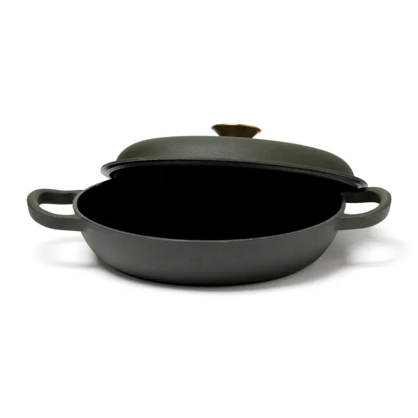  VINGA Monte enameled cast iron sauté pan - Vinga Green 