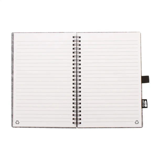 Felbook A5 RPET notes, A5 Siva