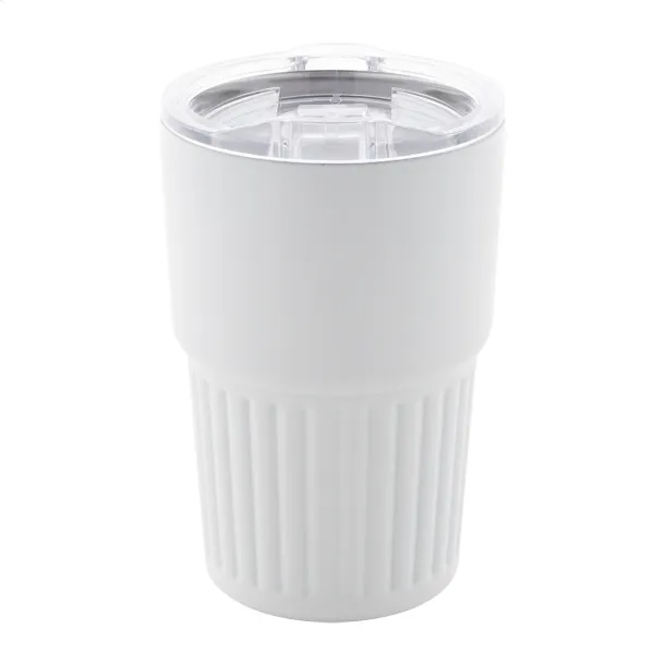 Streaky Grab thermo mug White