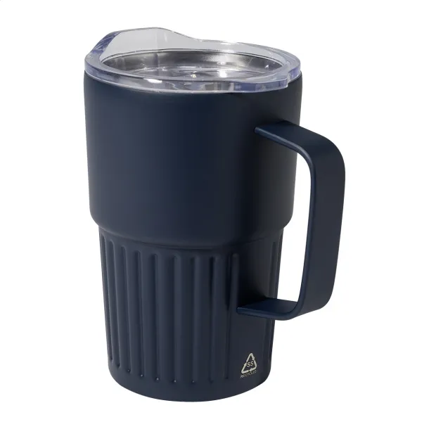 Streaky Grab thermo mug Dark blue