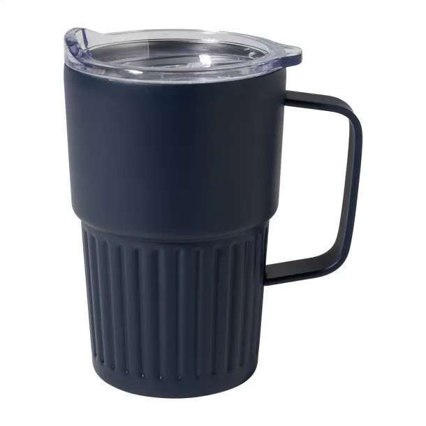 Streaky Grab thermo mug Dark blue