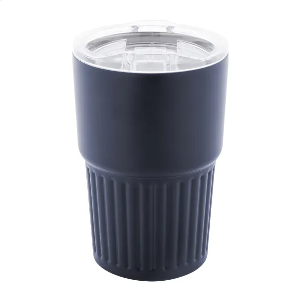 Streaky Grab thermo mug Dark blue