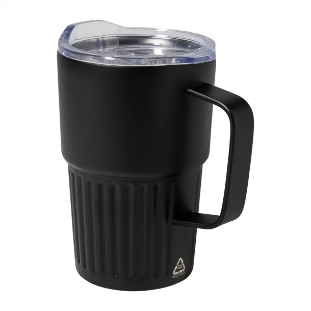 Streaky Grab thermo mug Black