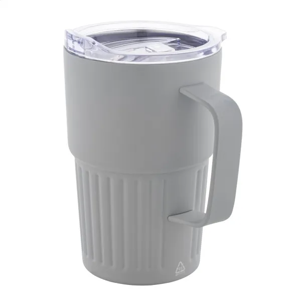 Streaky Grab thermo mug Dark grey