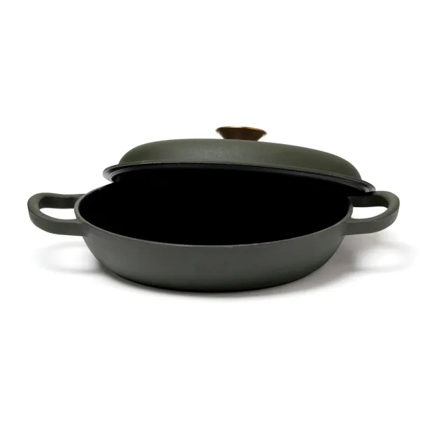  VINGA Monte enameled cast iron sauté pan - Vinga Zelena 