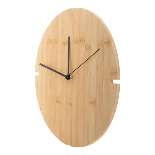 Tokei bamboo wall clock Natural