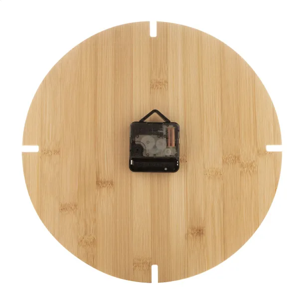Tokei bamboo wall clock Natural