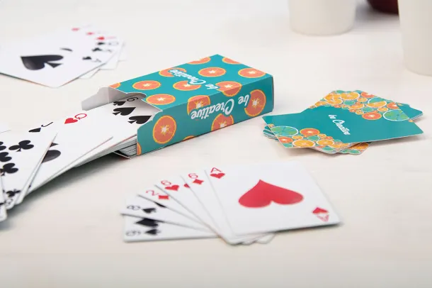 CreaCard custom playing cards White