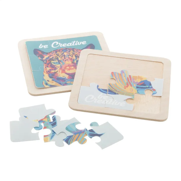 Wodalus puzzle White Natural