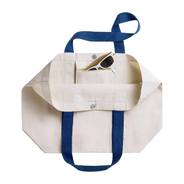 Lanikai beach bag Dark blue Natural