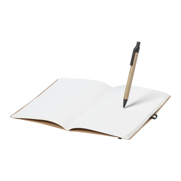 Ginkgo notes s kemijskom olovkom Crna Prirodna