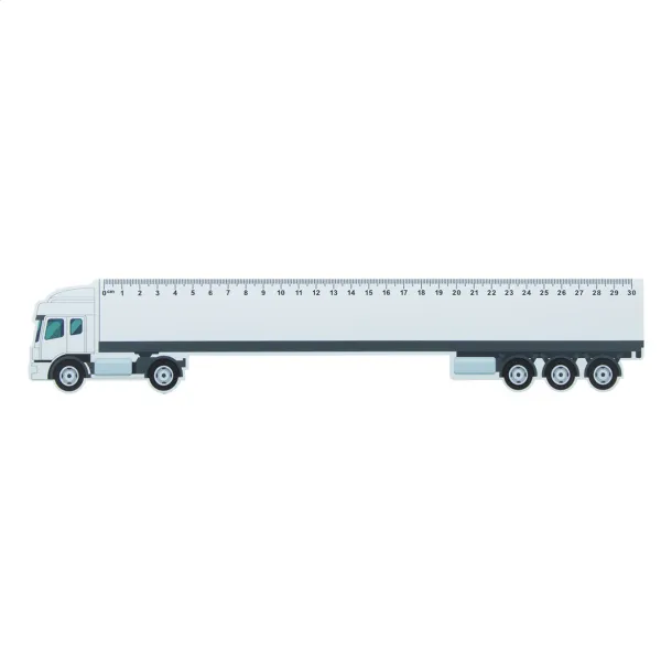 Trucker 30 ravnalo - kamion 30 cm Bijela