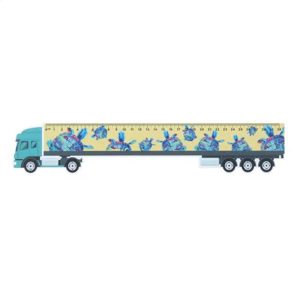Trucker 30 ravnalo - kamion 30 cm Bijela