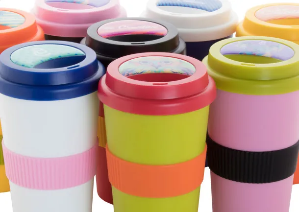 CreaCup personalizirana termo šalica, 400 ml Višebojno