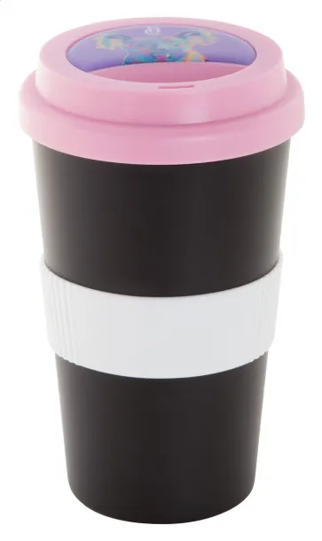 CreaCup personalizirana termo šalica, 400 ml Crna