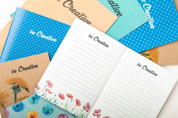 CreaNote Plus A6 personalizirani notes Bijela