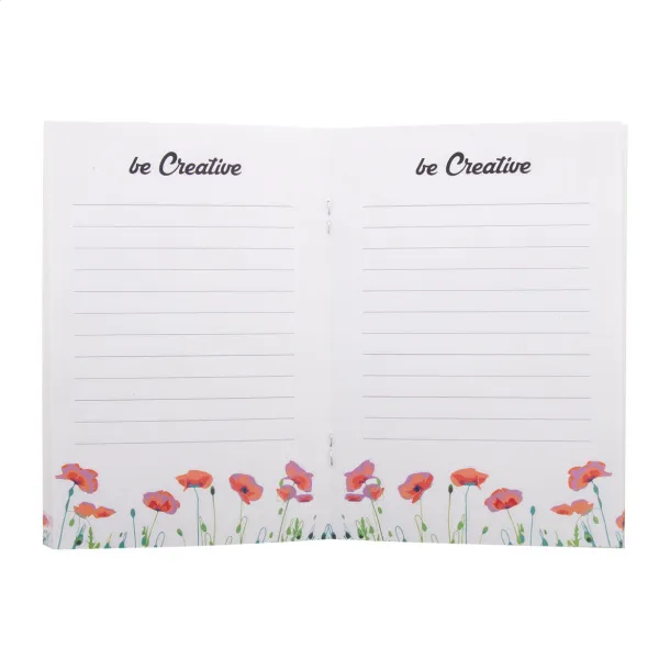 CreaNote Plus A6 personalizirani notes Bijela