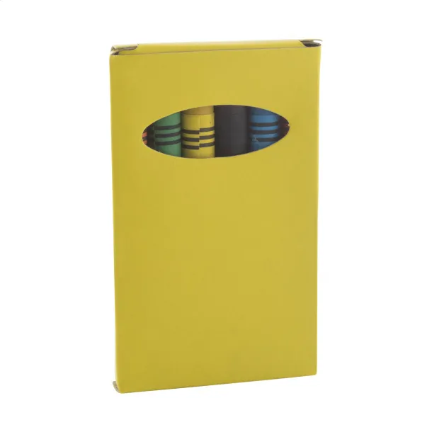 Sorell 6 pc crayon set Yellow