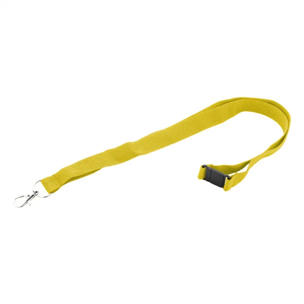 Revent RPET lanyard Yellow