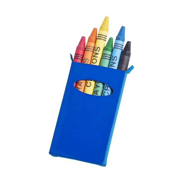 Sorell 6 pc crayon set Blue