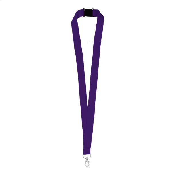 Revent RPET lanyard Purple