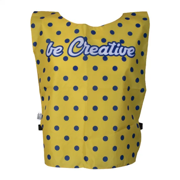 CreaTeam personalizirani RPET sportski prsluk Crna Bijela