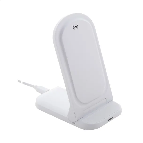 Rewolt RABS wireless charger mobile holder White