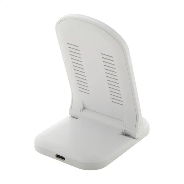 Rewolt RABS wireless charger mobile holder White
