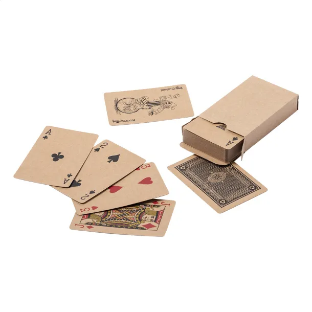 Pacca recycled paper playing cards Natural