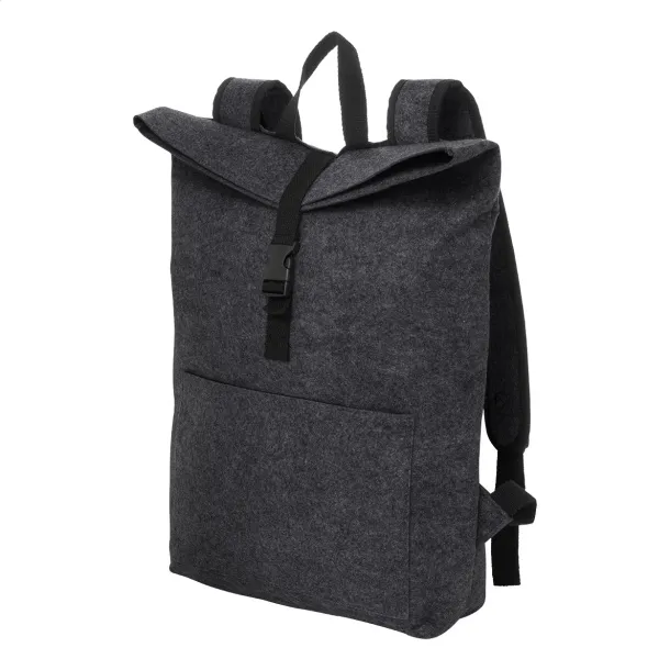 Refelt Roll Ruksak od RPET filca, 15" Tamno siva