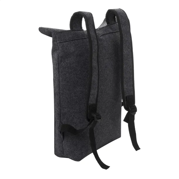 Refelt Roll Ruksak od RPET filca, 15" Tamno siva
