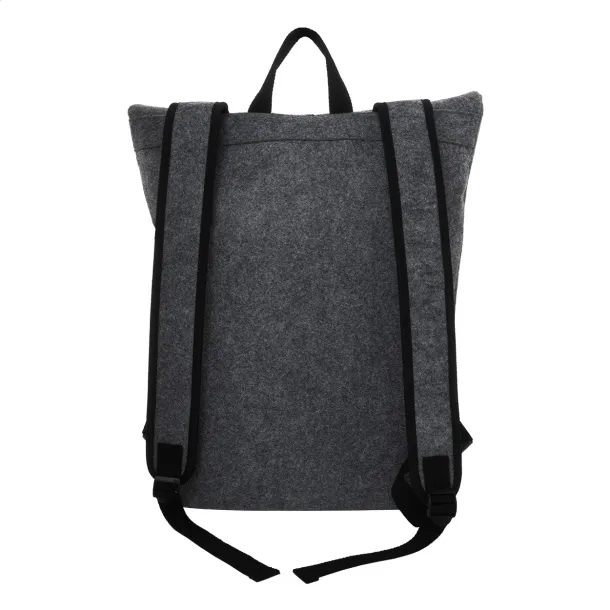 Refelt Roll Ruksak od RPET filca, 15" Tamno siva