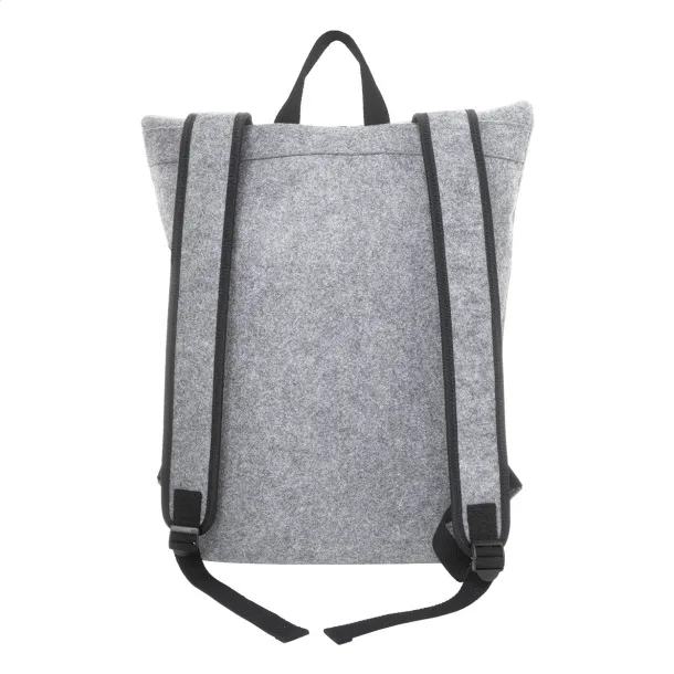 Refelt Roll Ruksak od RPET filca, 15" Siva