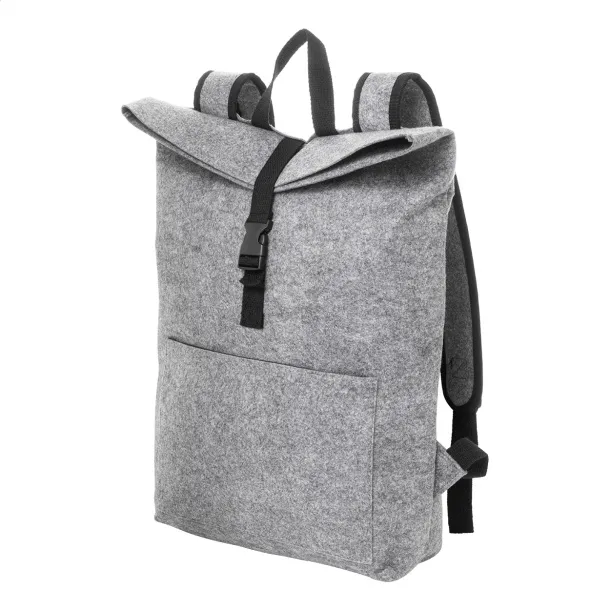 Refelt Roll Ruksak od RPET filca, 15" Siva