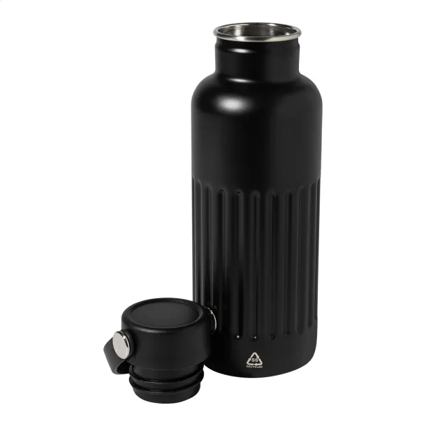 Streaky Go insluated bottle Black