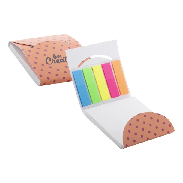 CreaStick Combo C custom sticky notepad White