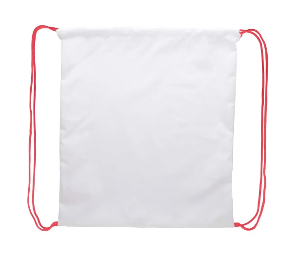 CreaDraw custom drawstring bag Red White