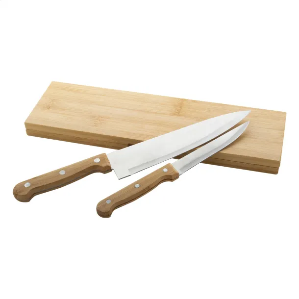 Sanjo bamboo knife set Natural