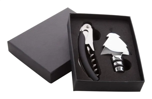 Glögg wine set Silver Black