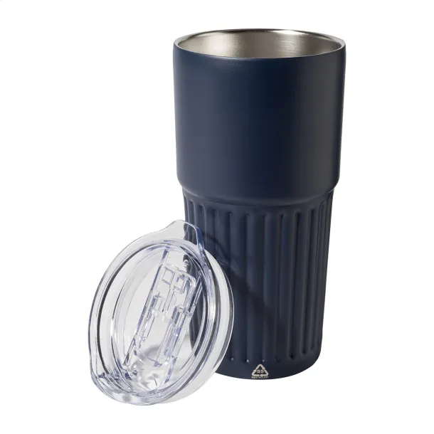 Streaky Tall termo šalica, 600 ml Tamno plava
