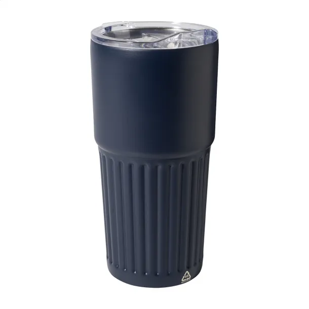 Streaky Tall termo šalica, 600 ml Tamno plava