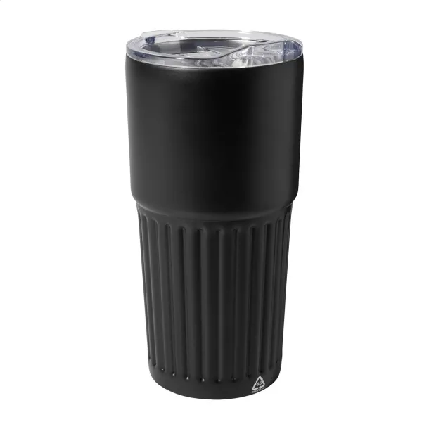 Streaky Tall termo šalica, 600 ml Crna