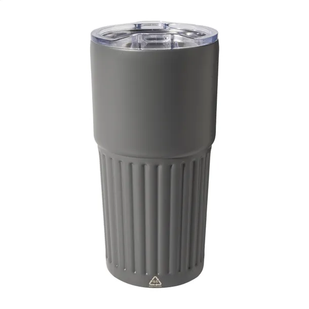 Streaky Tall termo šalica, 600 ml Tamno siva