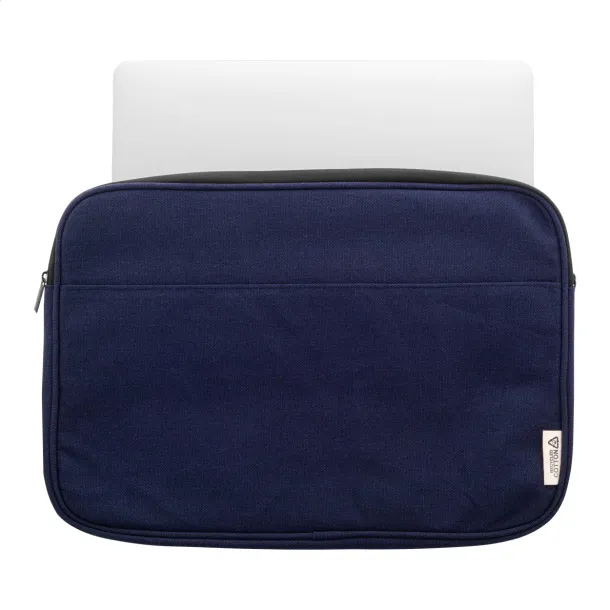 Rebyss Comp laptop torba od recikliranog pamuka, 15" Tamno plava