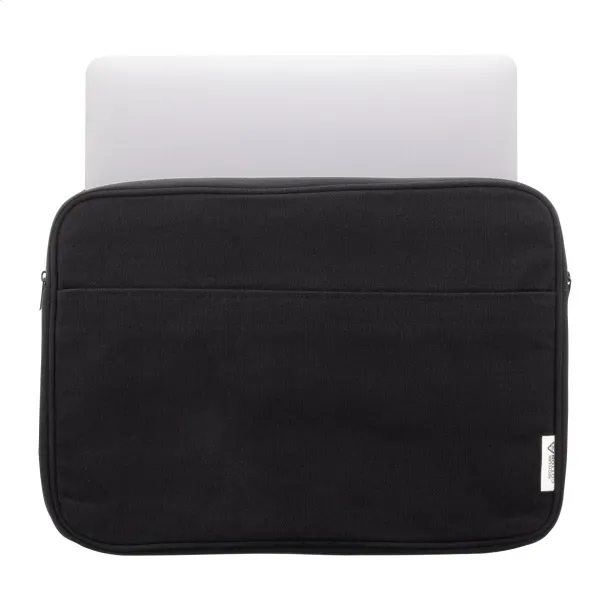Rebyss Comp laptop torba od recikliranog pamuka, 15" Crna