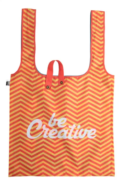 SuboShop Fold RPET personalizirana torba za kupovinu Bijela