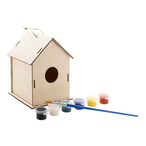 Titmice DIY bird house Natural