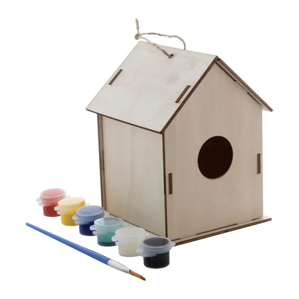 Titmice DIY bird house Natural