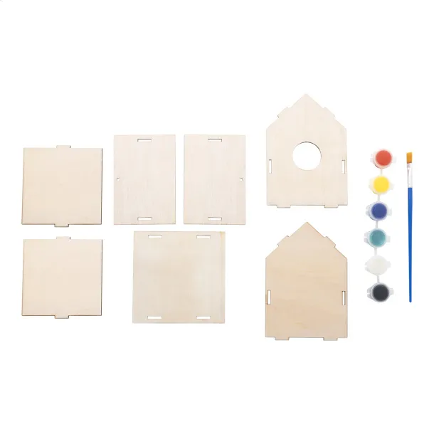 Titmice DIY bird house Natural