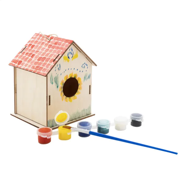 Titmice DIY bird house Natural